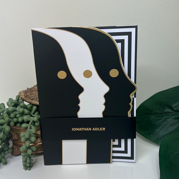Jonathan Adler Office Jonathan Adler Nwt Atlas Face Design Black